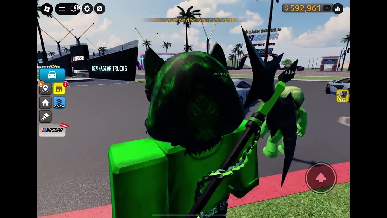 Buying awesome cars in driving empires