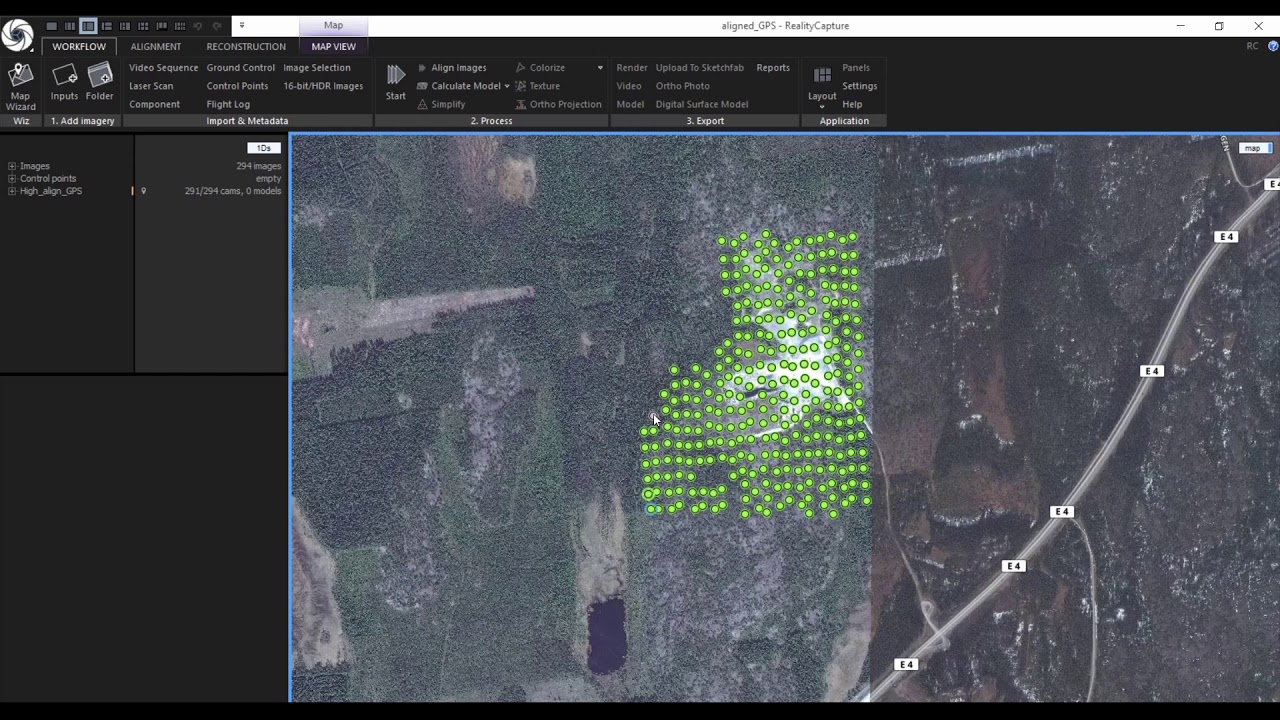 Как создавать геопривязанные карты в RealityCapture — семинар