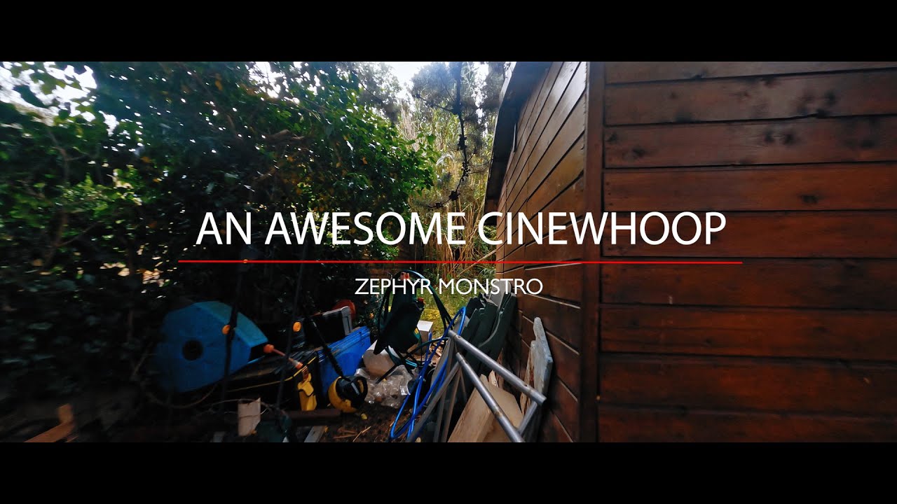 Maiden flight of the Zephyr Monstro, the ultimate racer cinewhoop