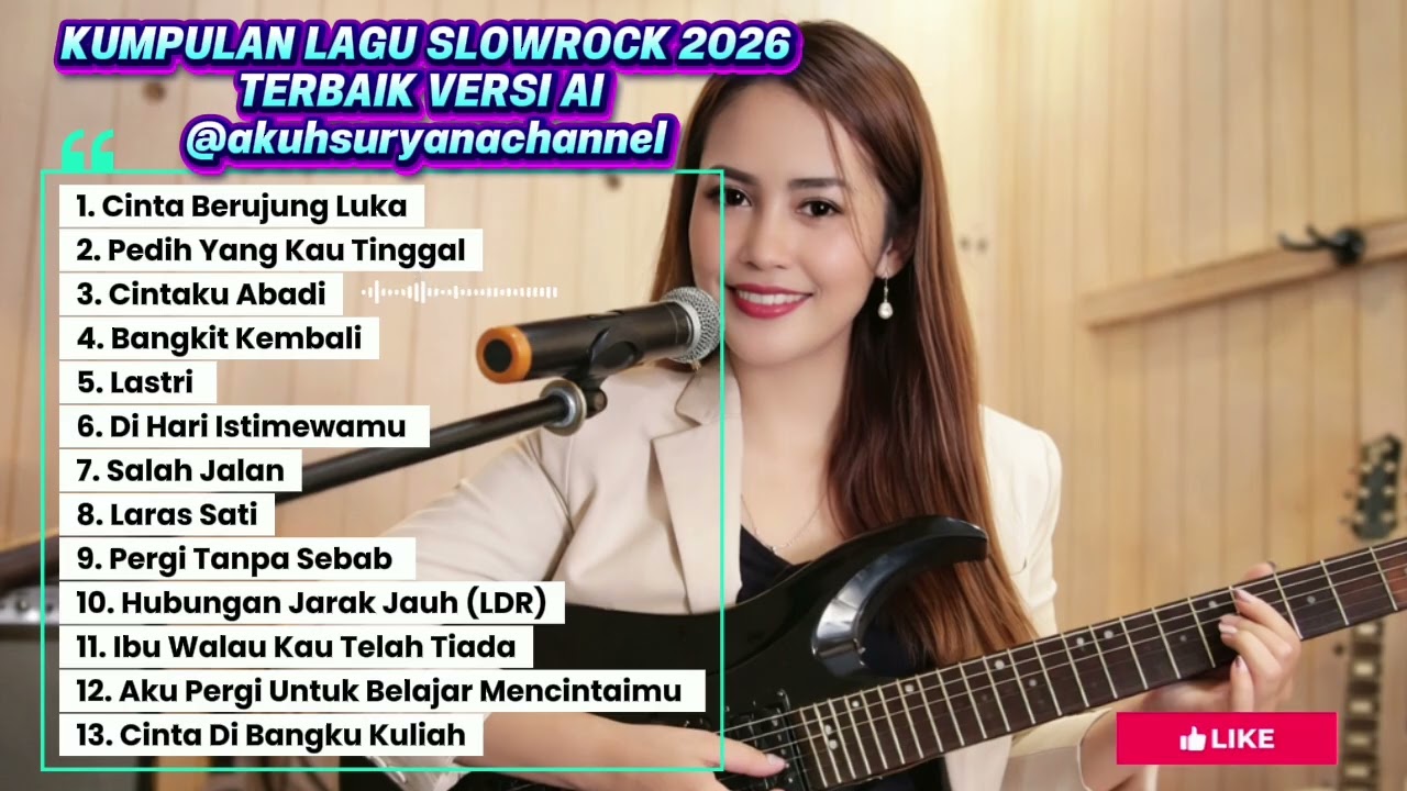 Album SlowRock CINTA BERUJUNG LUKA kumpulan lagu SlowRock terbaru @AkuhSuryanachannel 