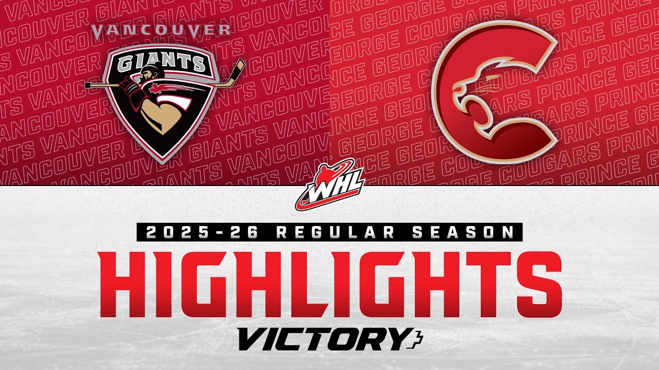 Vancouver Giants at Prince George Cougars 01/24 | WHL Highlights 2025-26