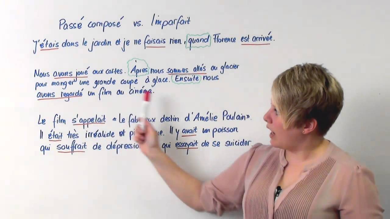 Imparfait oder passé composé - Übung mit Lösung und Signalwörter