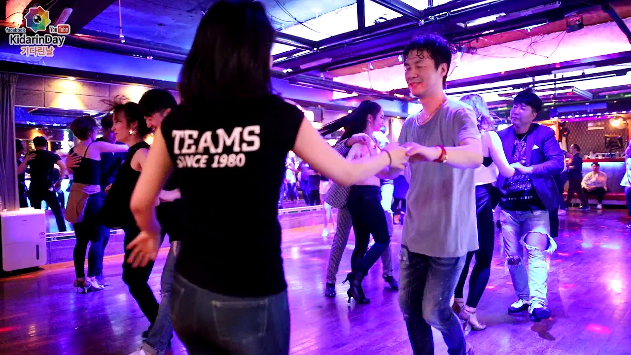 * Yeorin여린 & Yamoo야무(아이맘보댄서즈) 살사 salsa @ 벨리사3주년파티 20180428 Belleza 3rd anniv. Latino bar Busan Korea