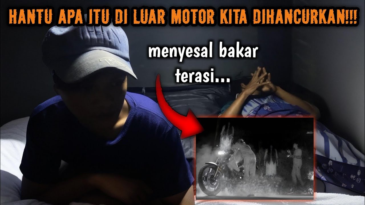 CAMPING HOROR KITA PAKSA NGINEP DI LOKASI INI DAN AKHIRNYA HANTU INI DATANG MENGOBRAK-ABRIK MOTOR!!