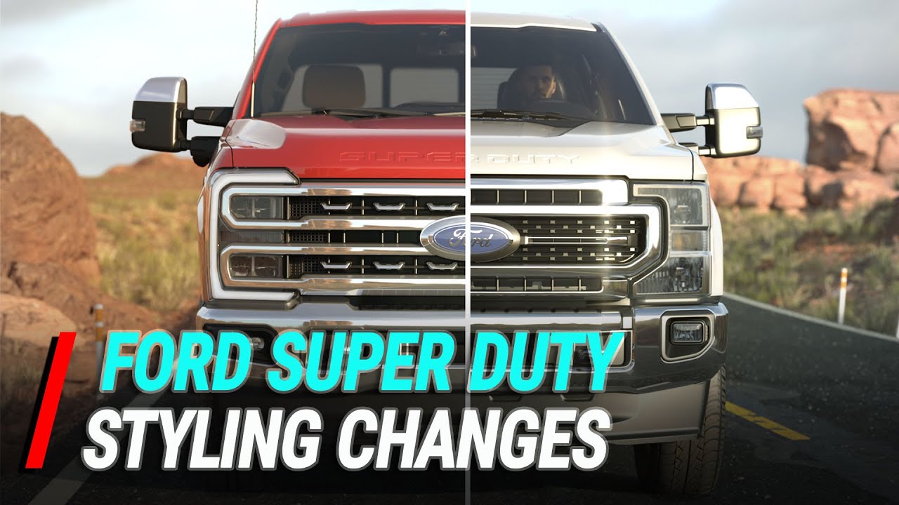 2023 Ford F-Series Super Duty Styling Changes
