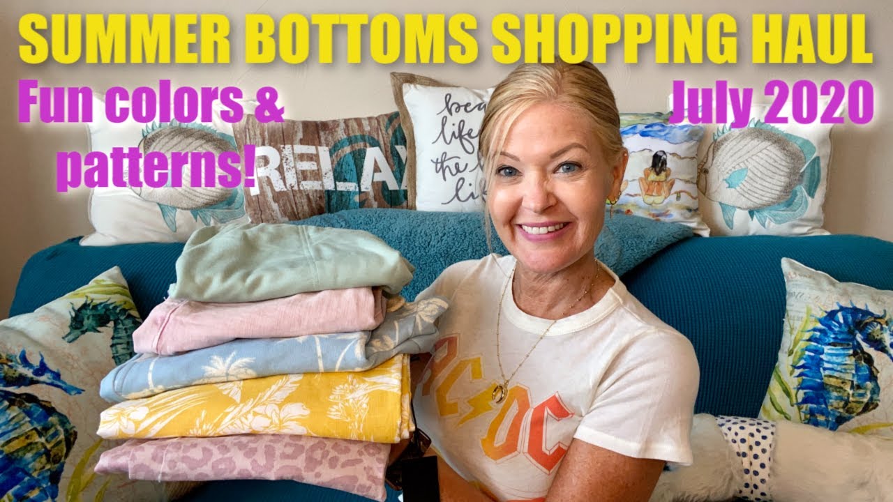 Summer Bottoms Shopping Haul | July 2020 | Featuring Loft, Express & Kut from the Kloth