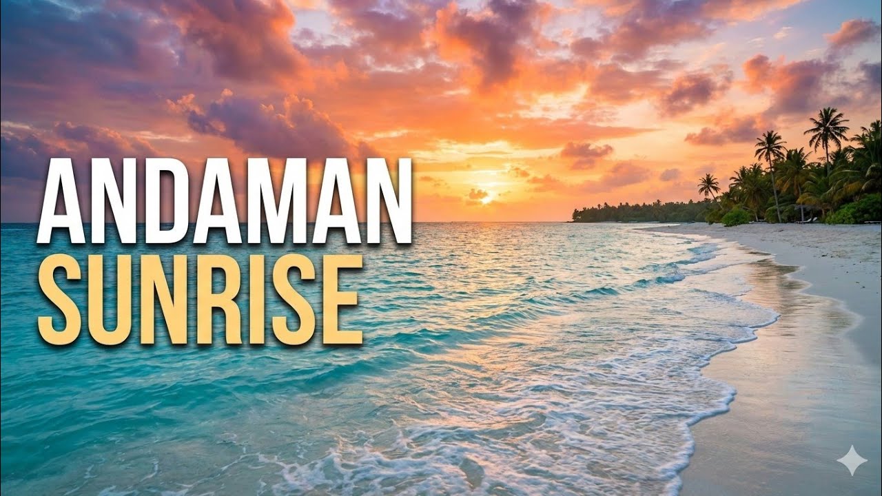 Relaxing Beach Timelapse | Andaman and Nicobar Islands