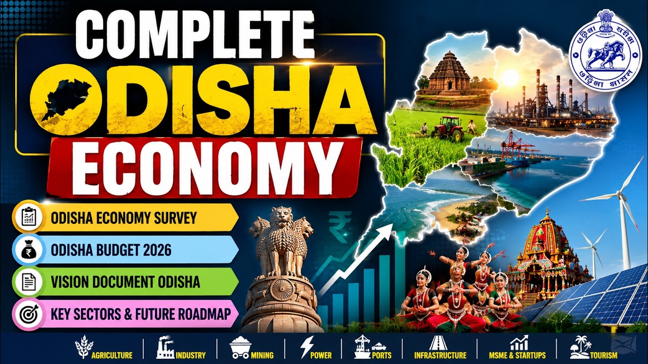 COMPLETE ODISHA ECONOMY I #ocs #oas #oasmentor #competitiveexams#OdishaEconomy#CompleteOdishaEconomy