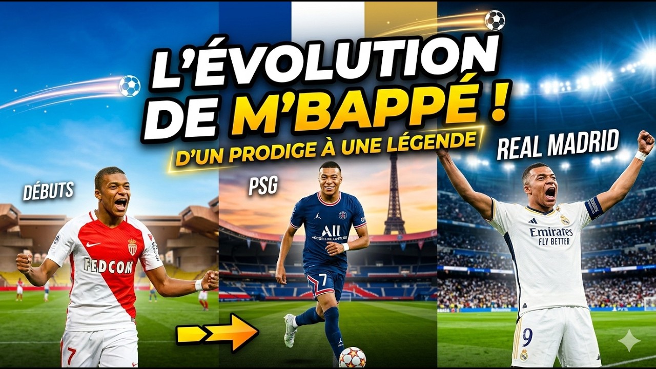 Kylian Mbappé : Pourquoi il est déjà une légende du football 🔥⚽