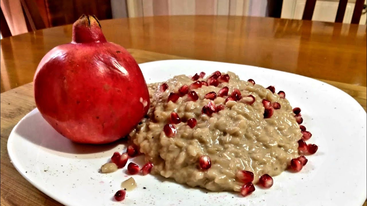 RISOTTO AL MELOGRANO