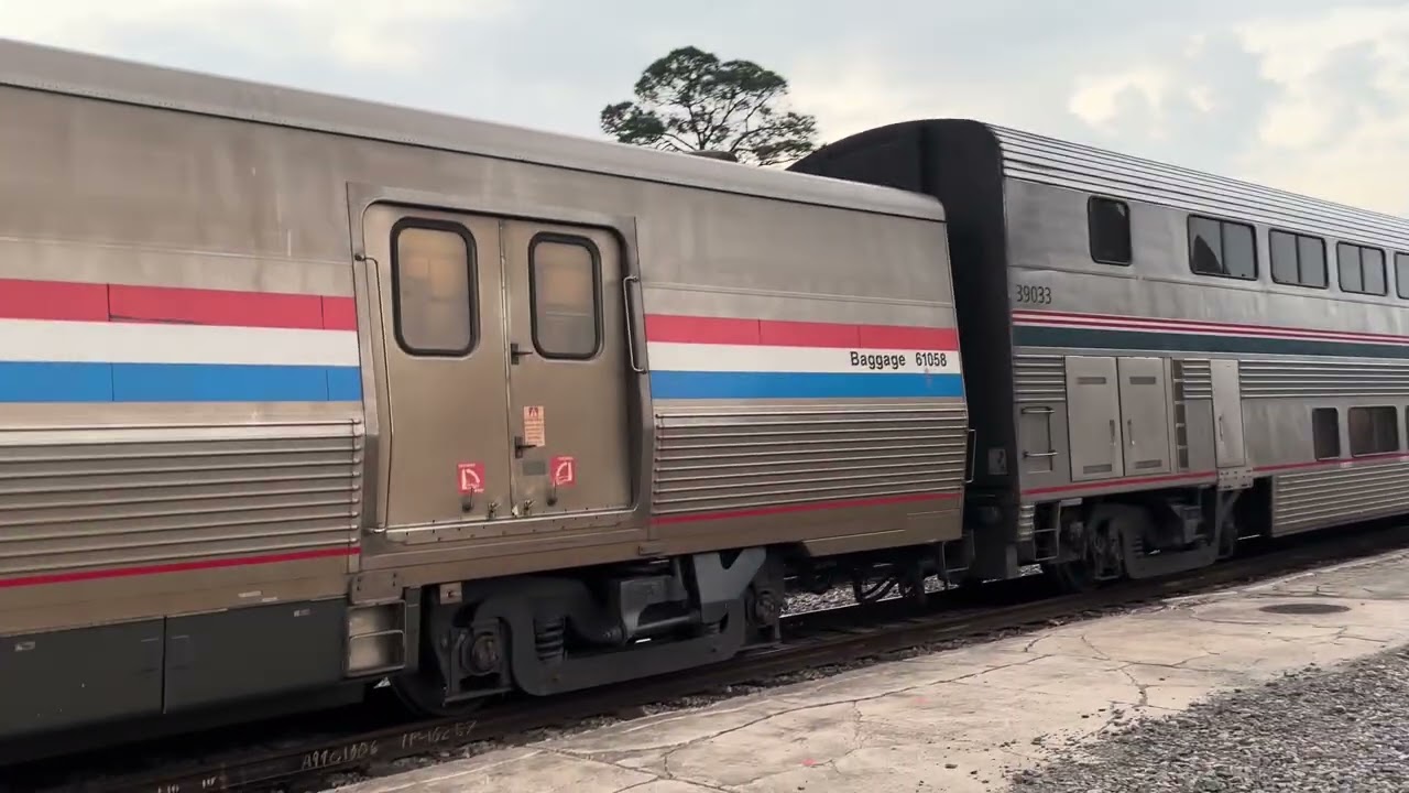 Very Nice Crew & Conductor For The Amtrak 138 Phase 7 At Paint Scheme In A Sunset Limited #2
