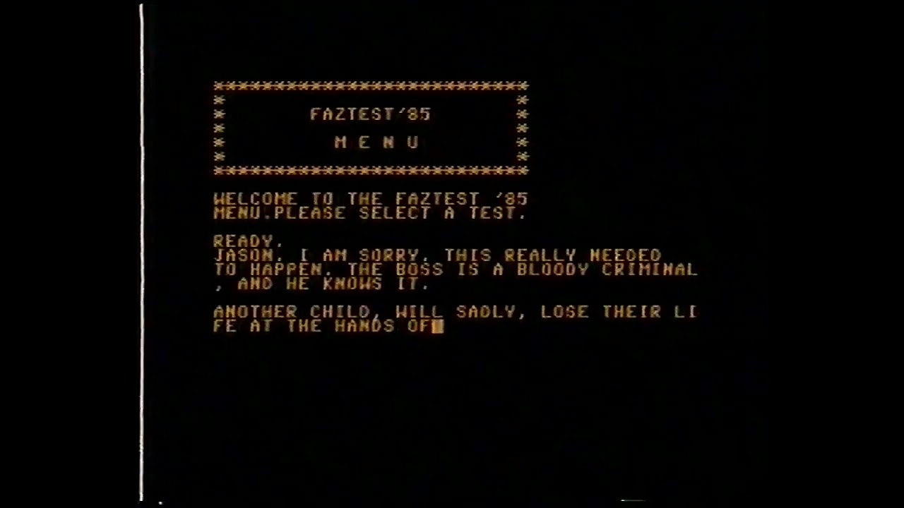 FAZTEST_85-1 [FNAF/VHS]