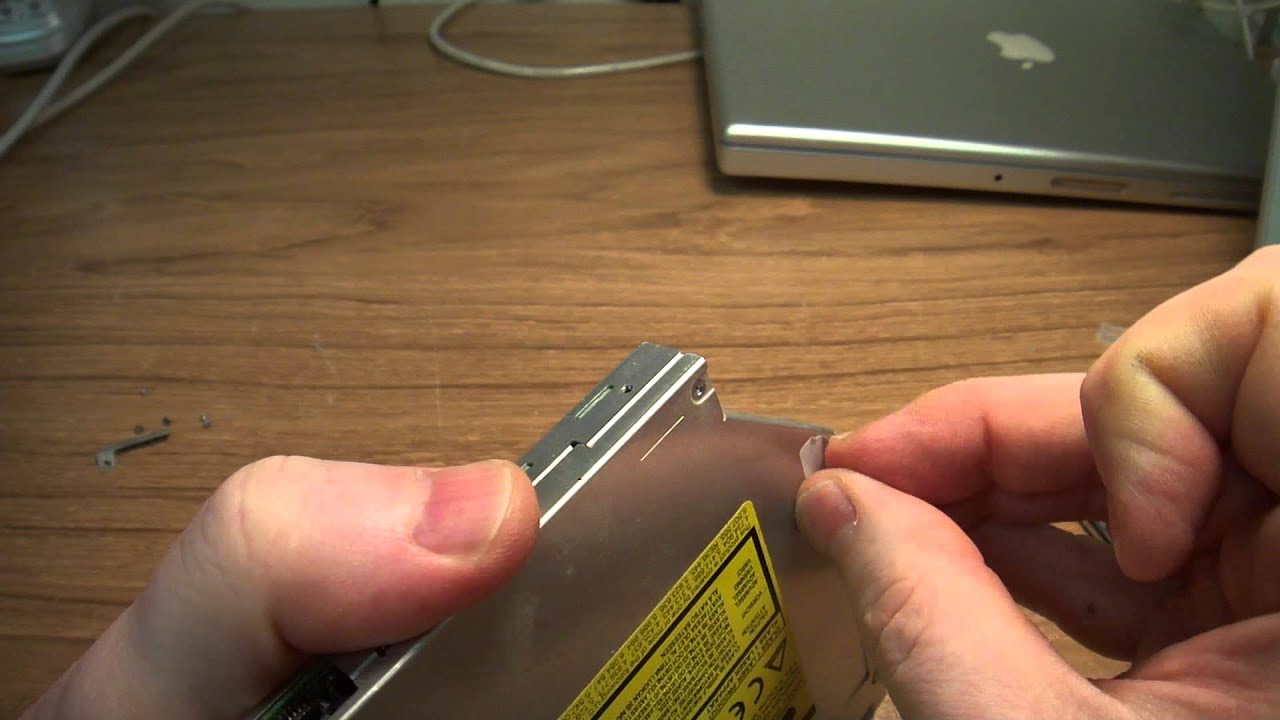 Как починить слотовый CD DVD-привод Apple своими руками