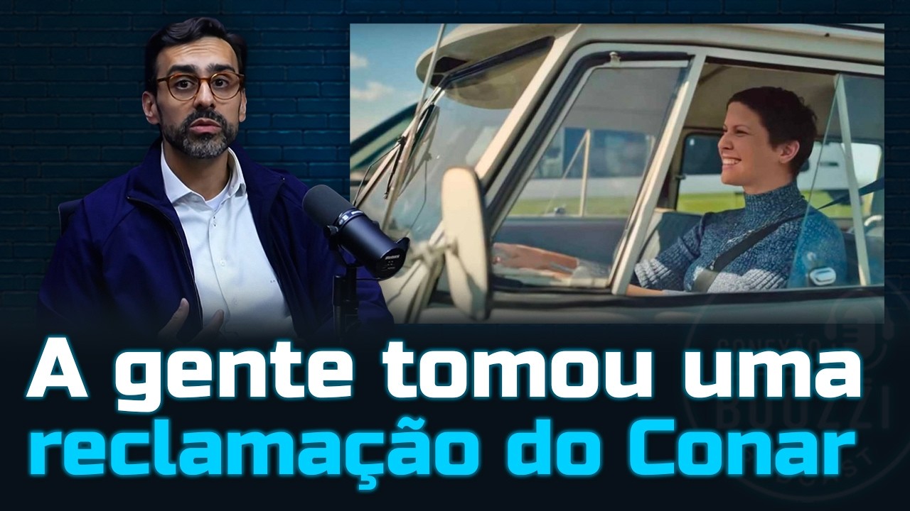 A gente tomou uma reclamação do Conar