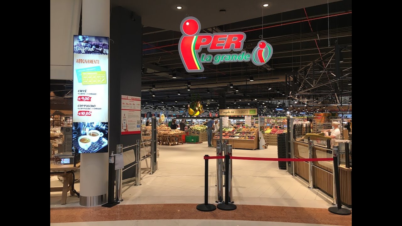 Video Tour: Iper, La grande i Fiordaliso/2 il food e la ristorazione