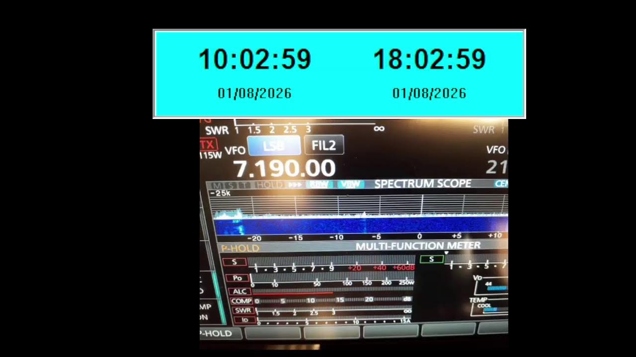 40 Meters Ham Radio Amateur Radio DM14 Southern California