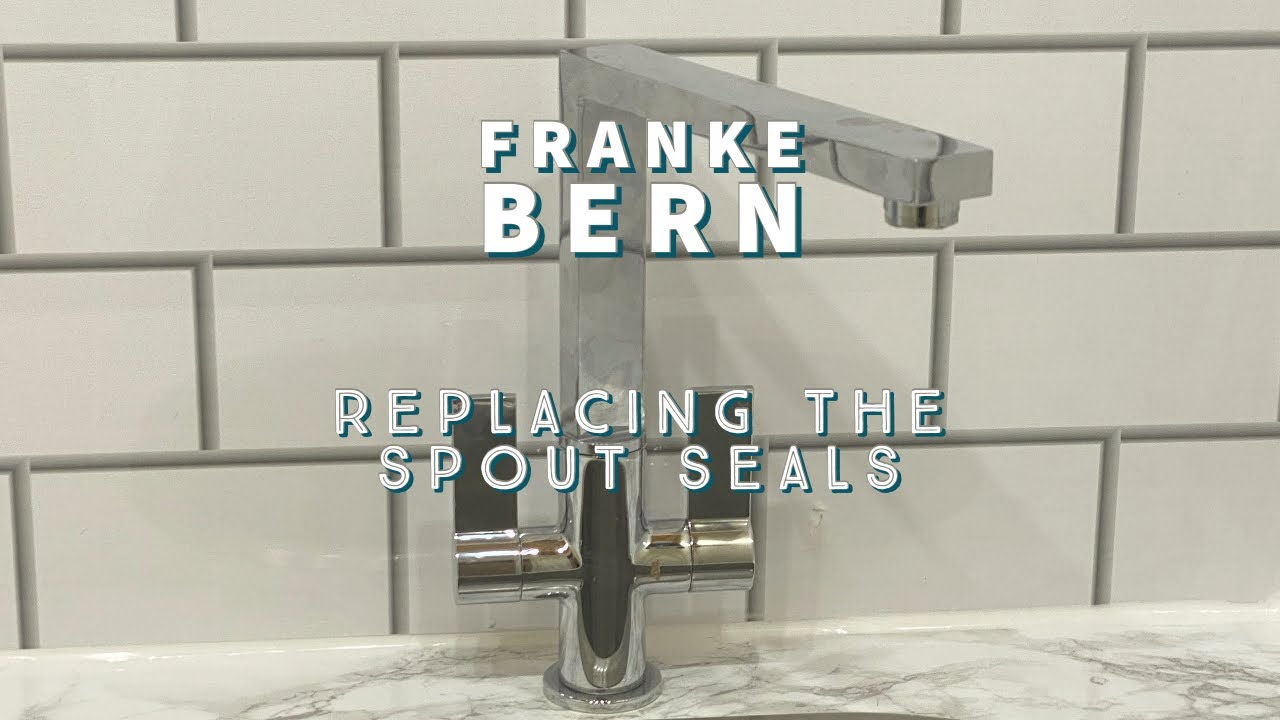 FRANKE BERN - Replacing the spout seals / o’rings /washers repair your leaking tap @tapmagician