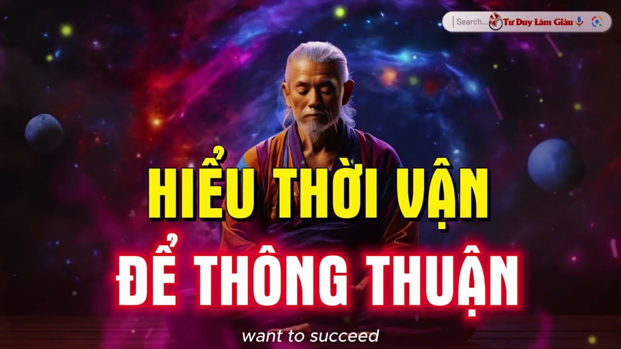 HIỂU THỜI VẬN - ĐẠT ĐỈNH CAO CUỘC ĐỜI - MỌI VIỆC THÔNG THUẬN | Tư Duy Làm Giàu