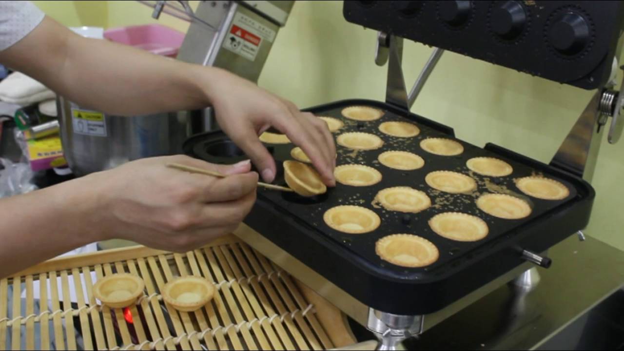 Waffle Egg Tart Shell Maker Machine
