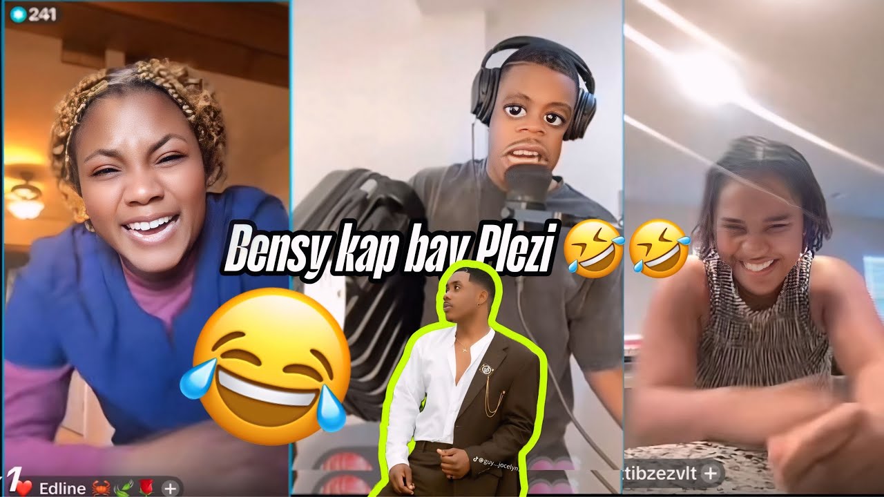 🤣 Bensy ap blaze dam nan an dan griyen 😂😂😂 siw pa gen Dan pouri pa gade vidéo sa