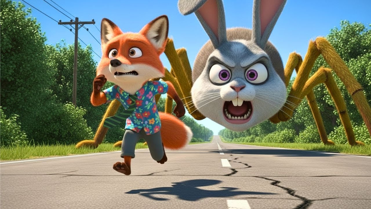 🐰⚡ Judy’s Shocking Spider Curse Awakens Unexpected Powers