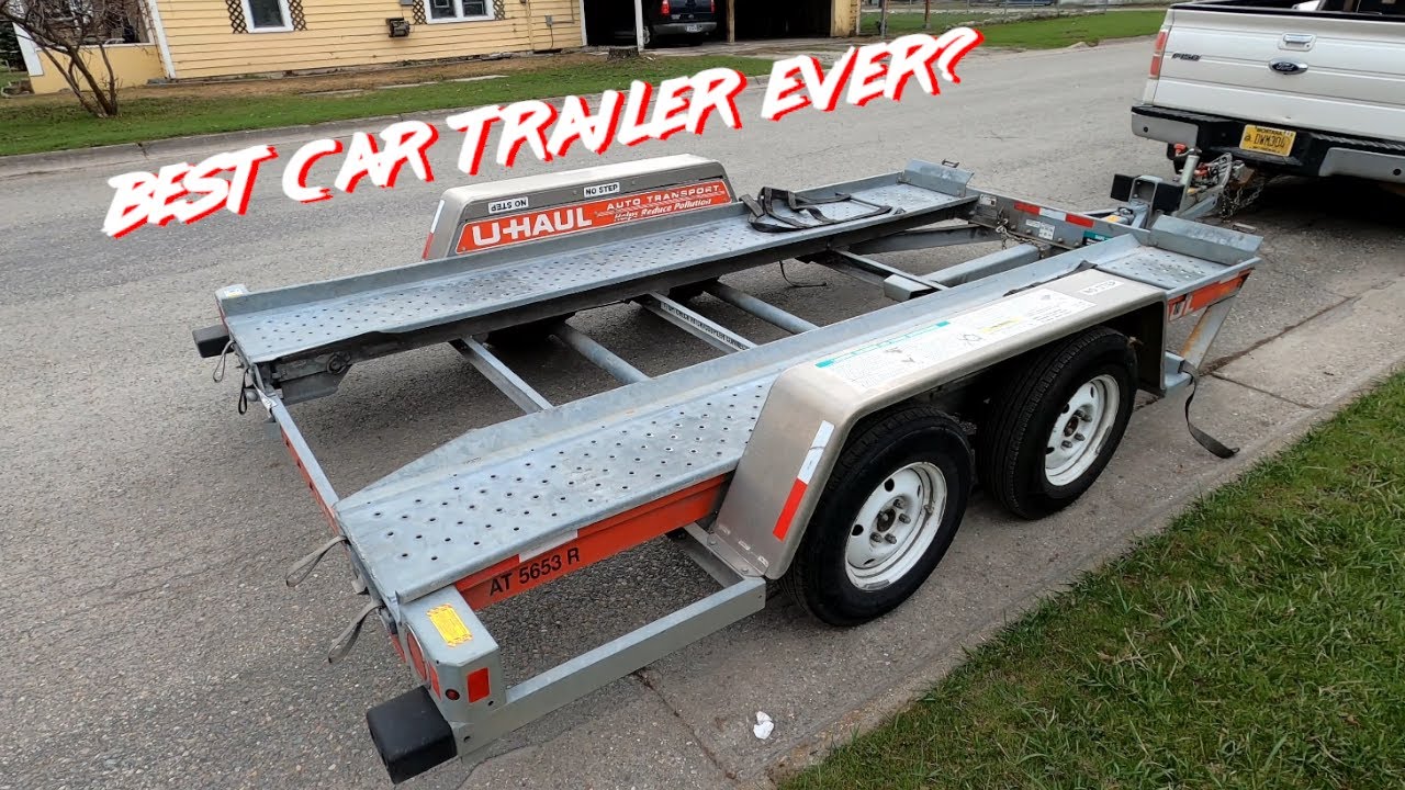 Гениальный дизайн автомобильных прицепов U-Haul