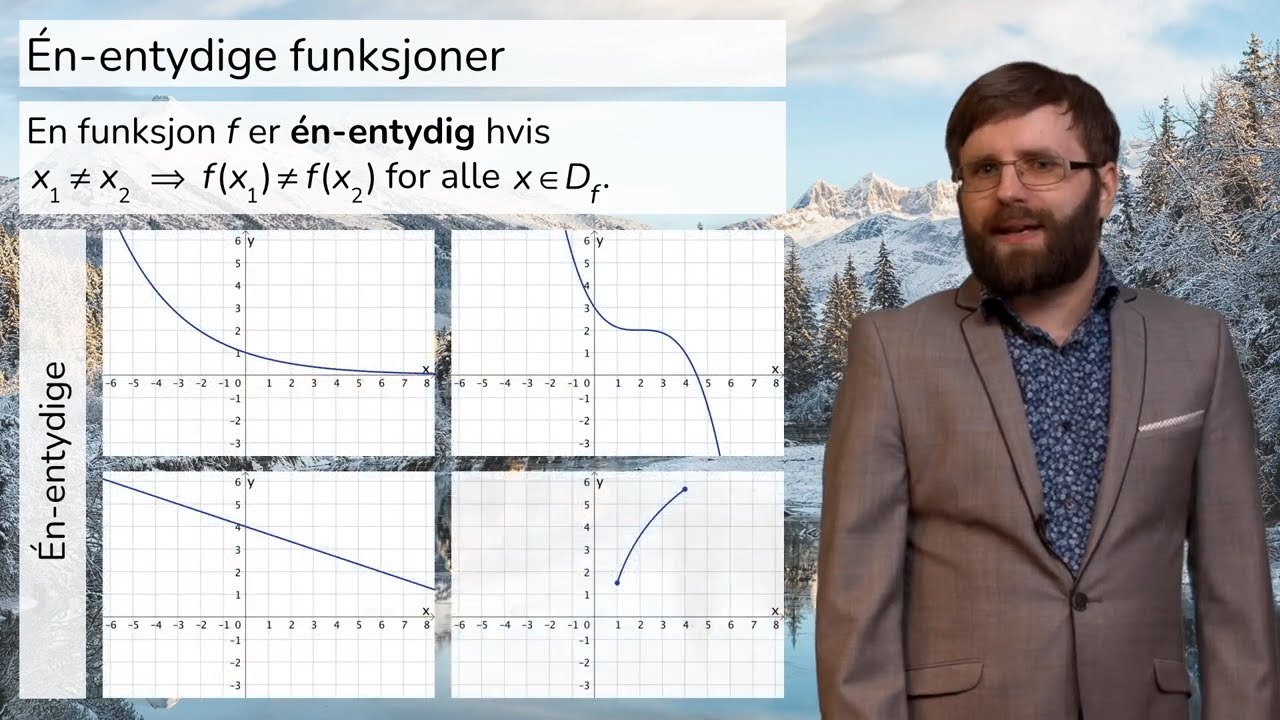 Matematikk R1: Omvendte funksjoner