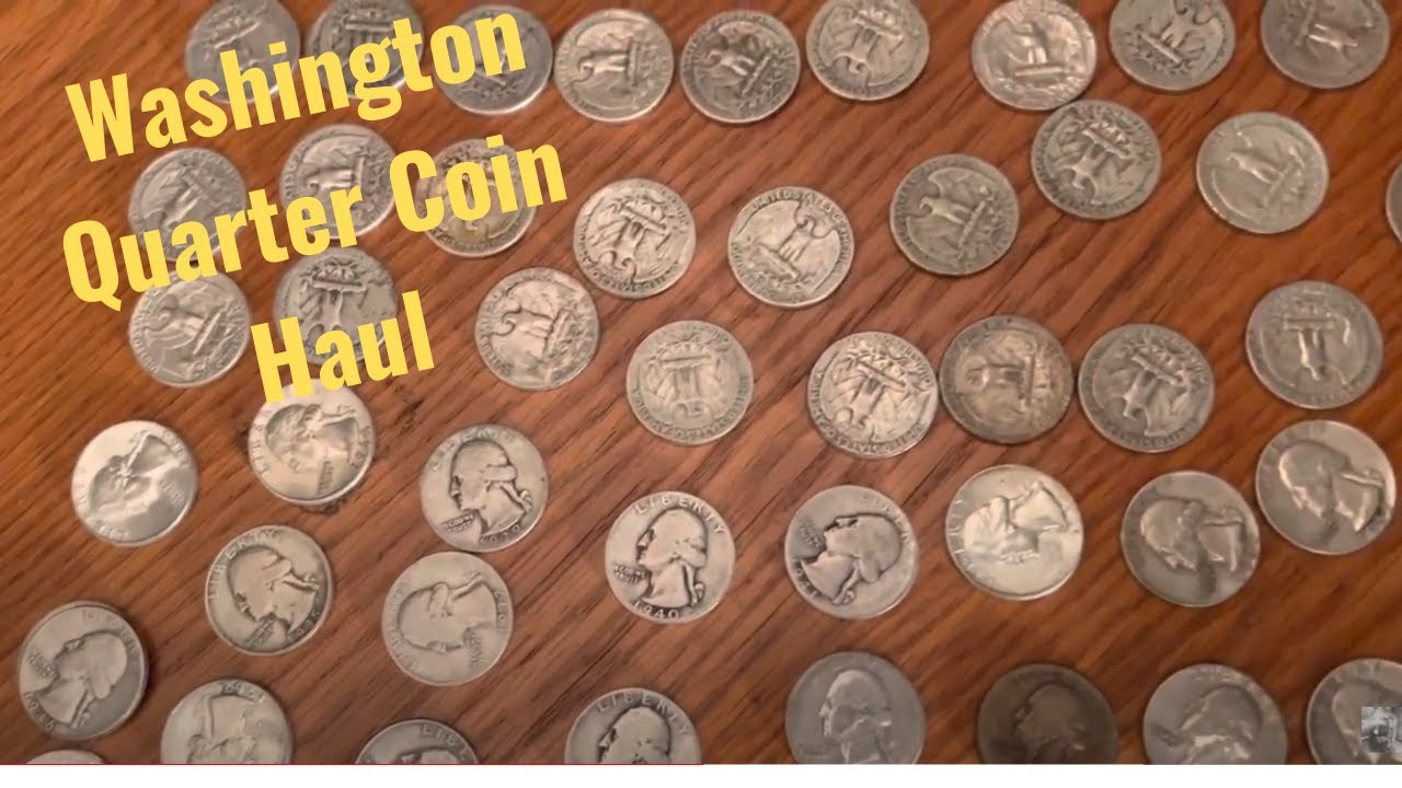 Silver Washington Quarters Coin Collection Haul/Finds, Can you Spot What Years you are Missing?