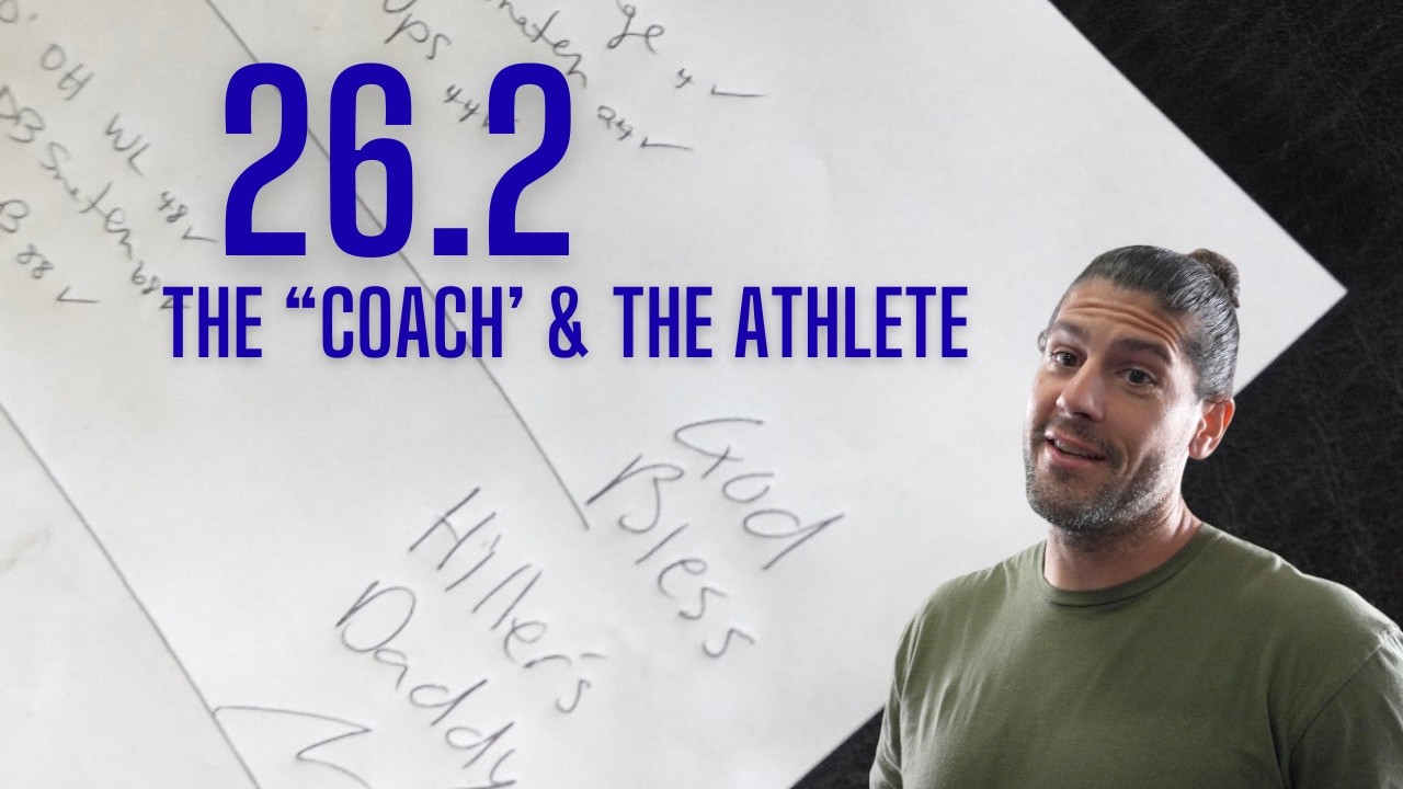 MARCO COPPOLA 26.2 | THE COACH & THE ATHLETE