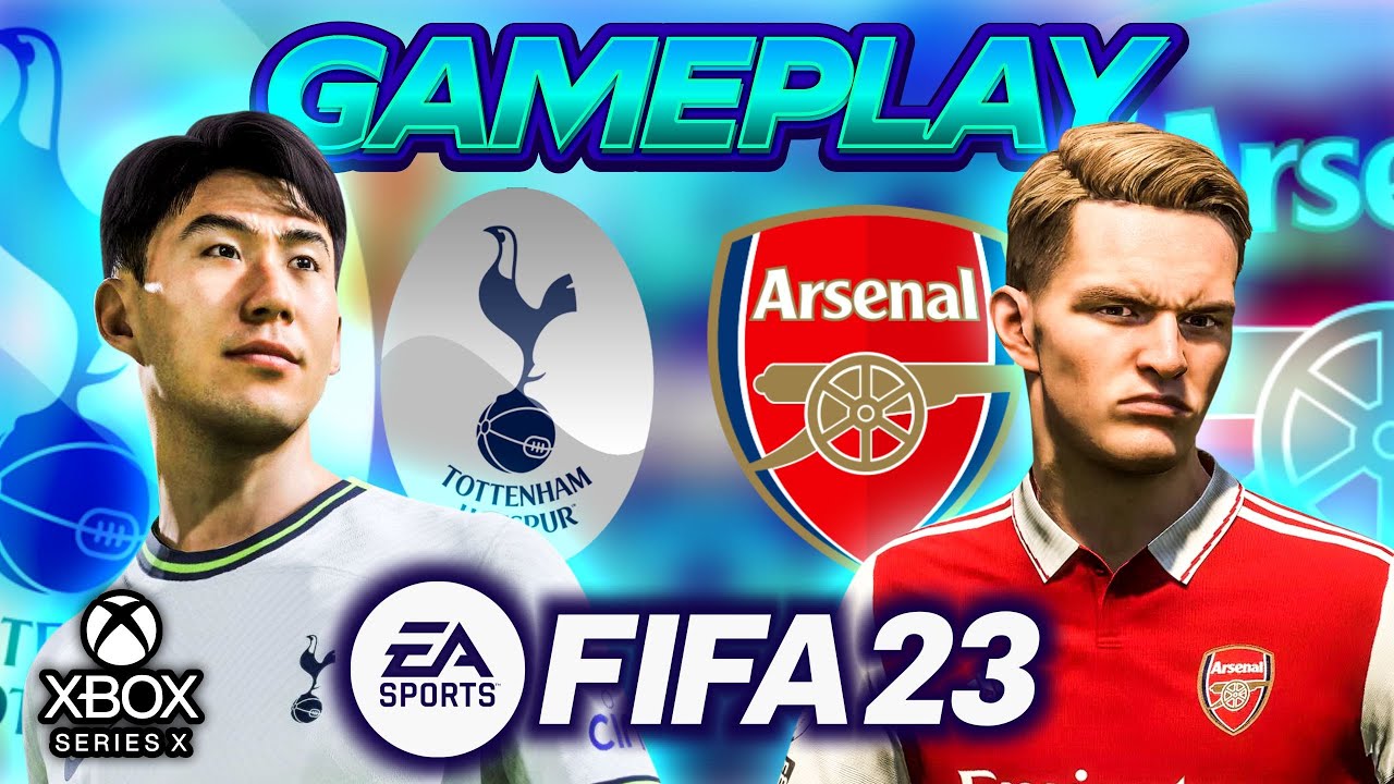 North London Derby: Spurs vs Arsenal FIFA 23 Gameplay on Xbox Series X