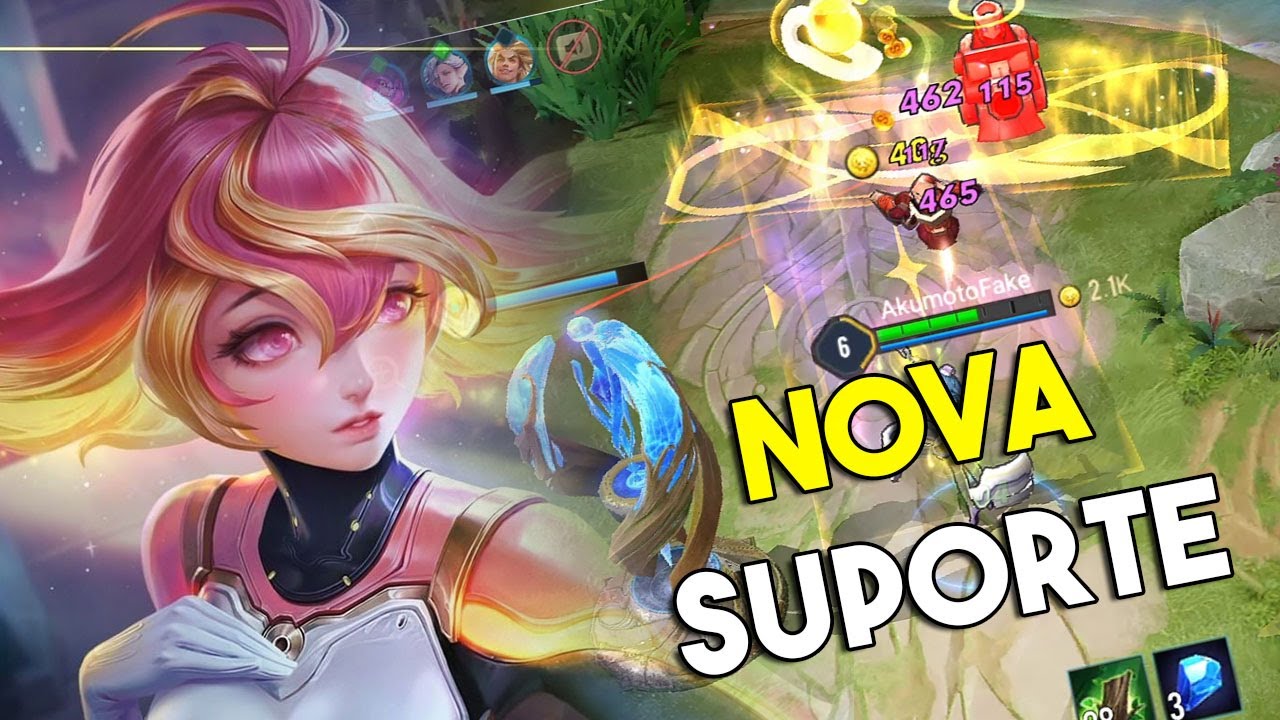 TESTANDO ROUIE: NOVA SUPORTE - Arena of Valor