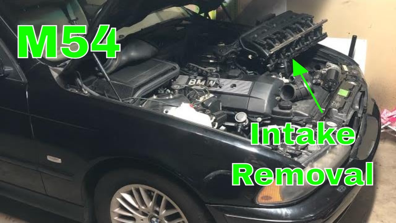 M54 Intake Removal on BMW E39 530i