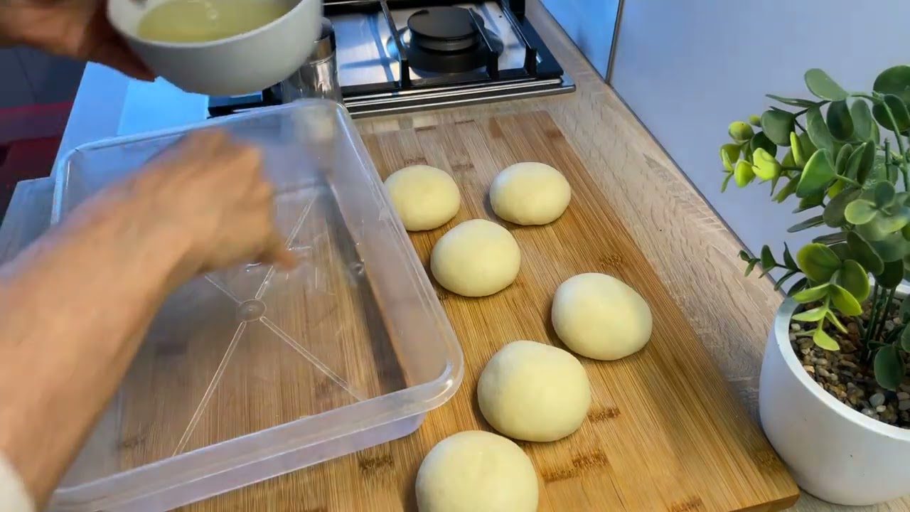 Msemen à la semoule مسمن بالسميد
