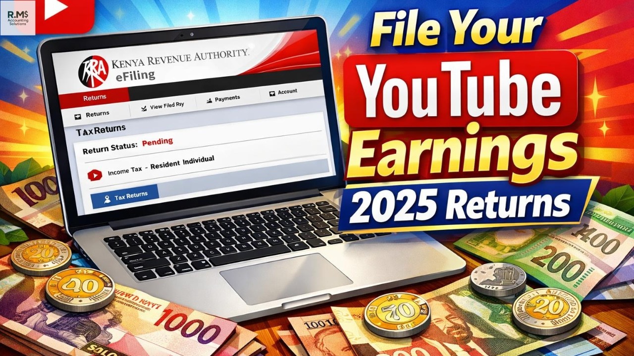 YouTube Income Tax Filing 2025 | Complete KRA Guide for Youtubers