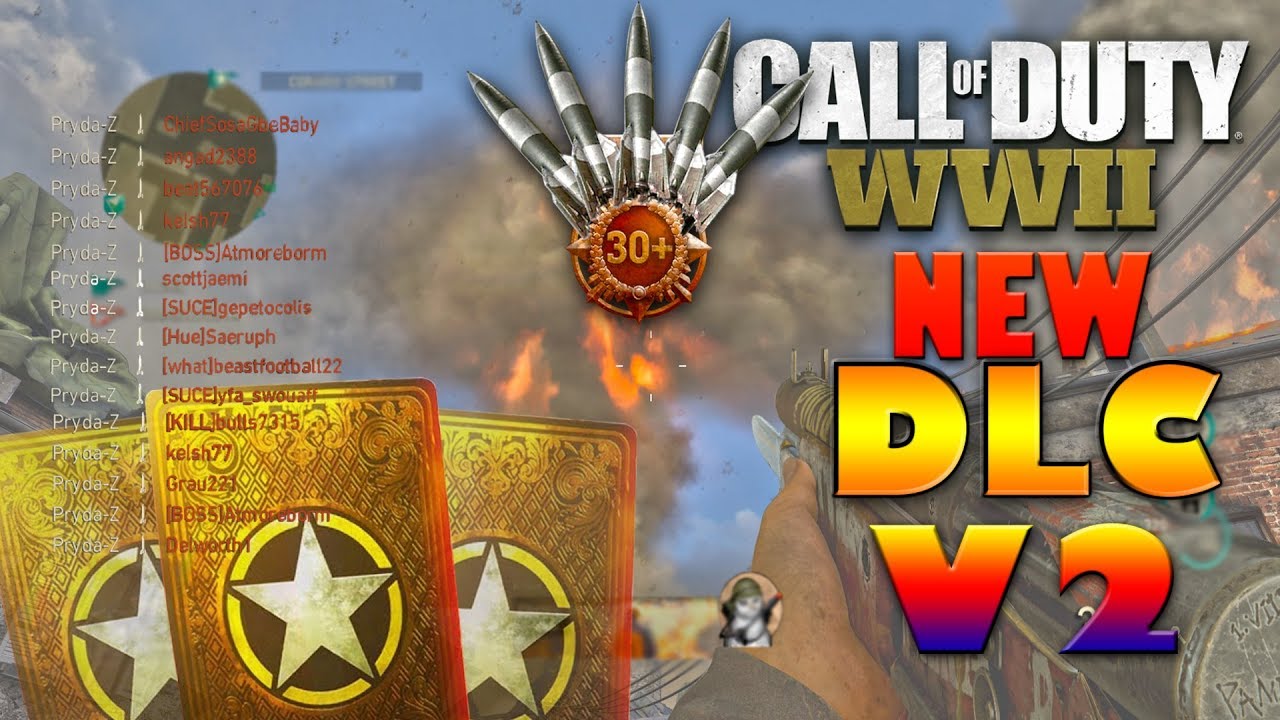 New OP DLC VOLK - Resistor || COD WW2 || V2 Rocket Gamplay