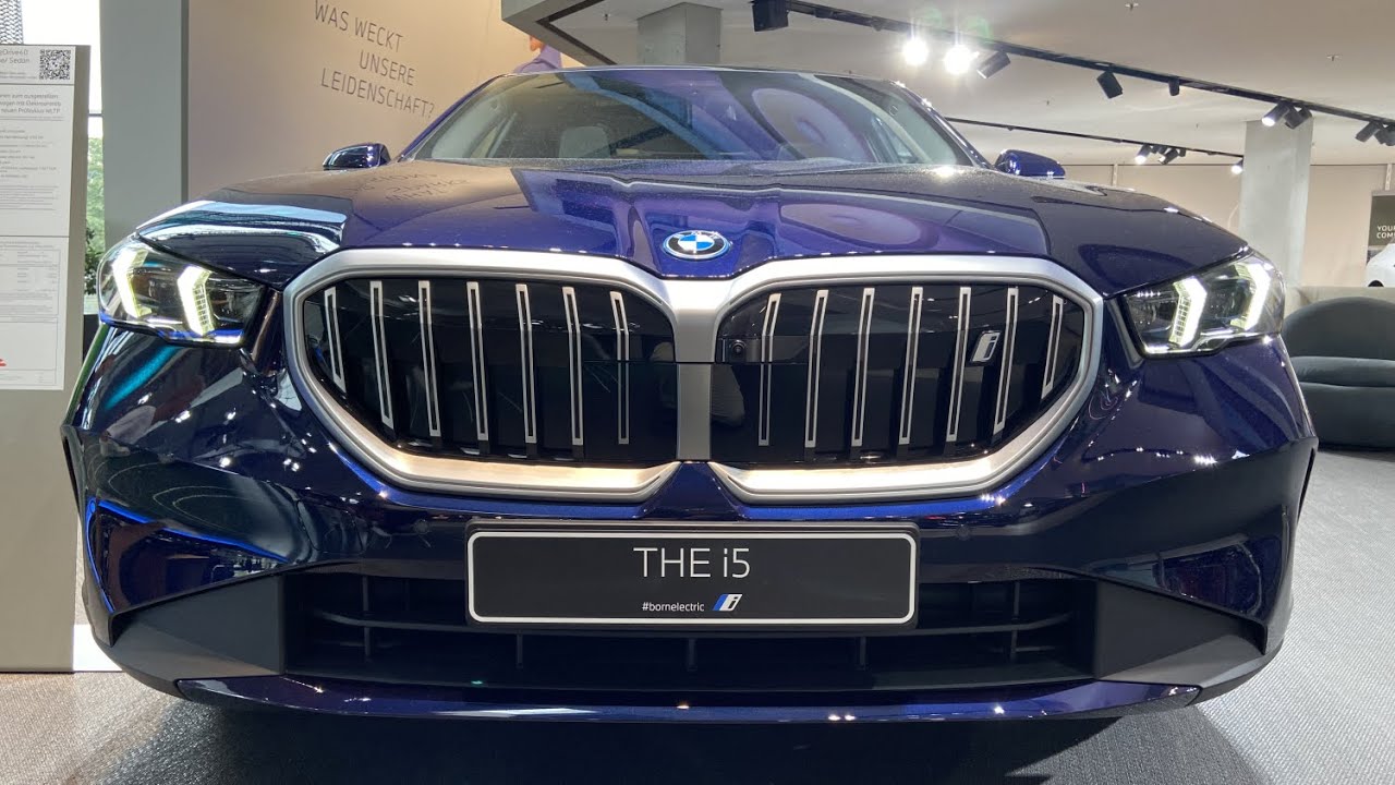 2024 BMW i5 eDrive40 G60 in Tansanitblau metallic
