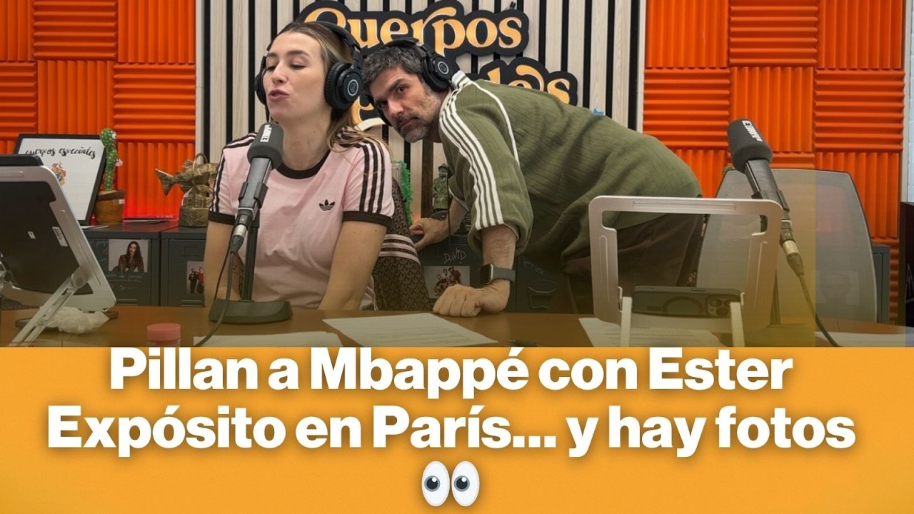 Pillan a Mbappé con Ester Expósito en París… y hay fotos 👀