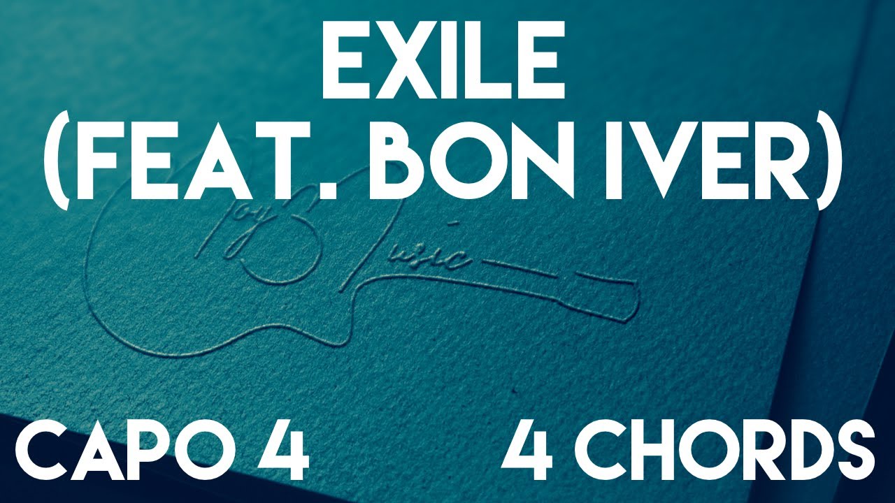 exile (feat. Bon Iver) by Taylor Swift Guitar Lesson | Capo 4 (4 Chords) Tutorial