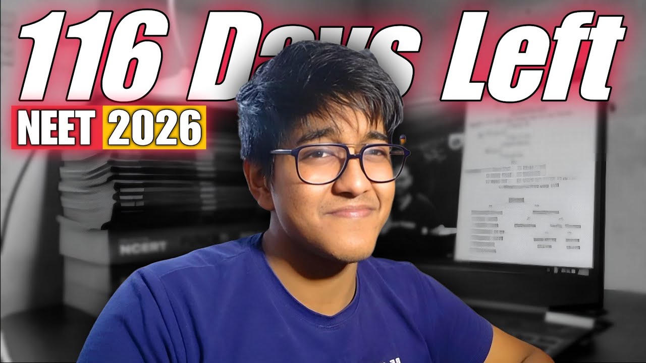 116 Days Left for NEET 2026 : 1 Hafta beeth gaya 🥀 | MAYUKH | #neet 