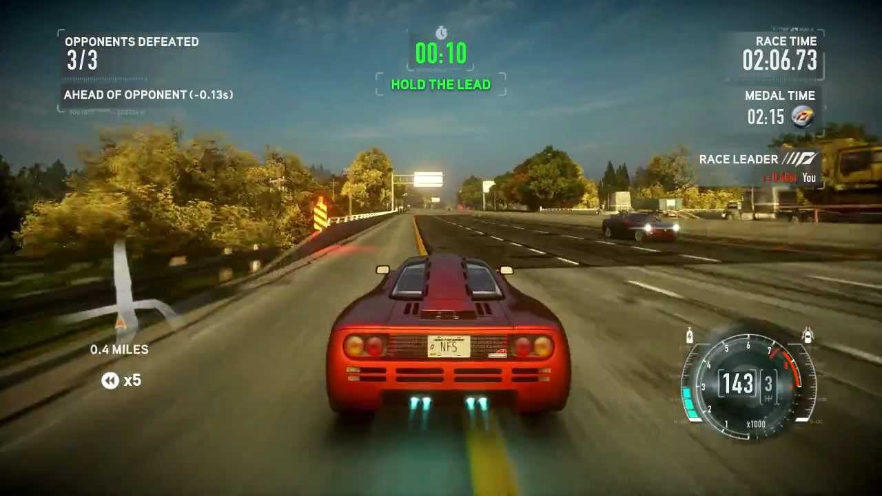 [NFS The Run] Live Free or Drive Hard | Platinum (with McLaren F1)