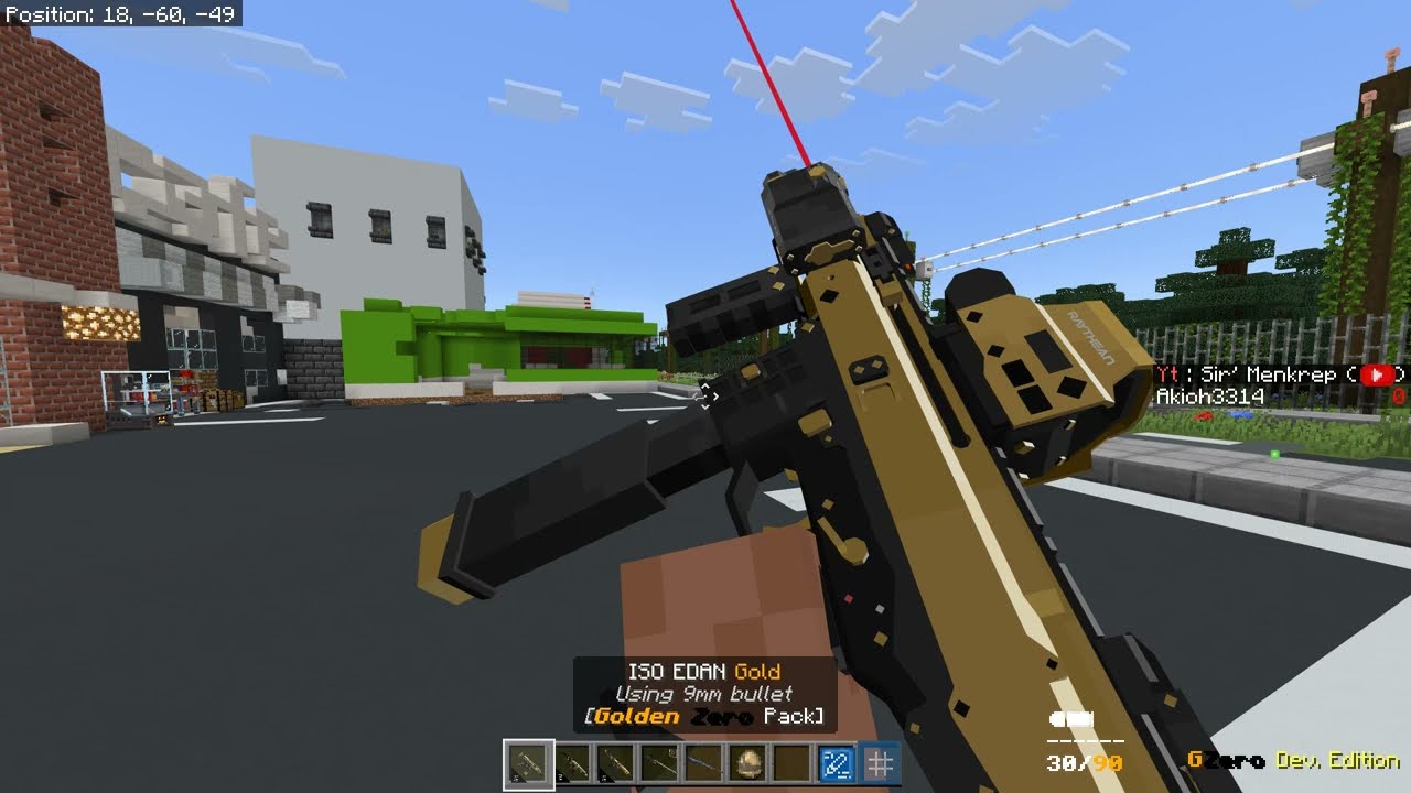 How To Fix Bugged Scope In My TacZ GZero Addon for Bedrock 1.21.131+