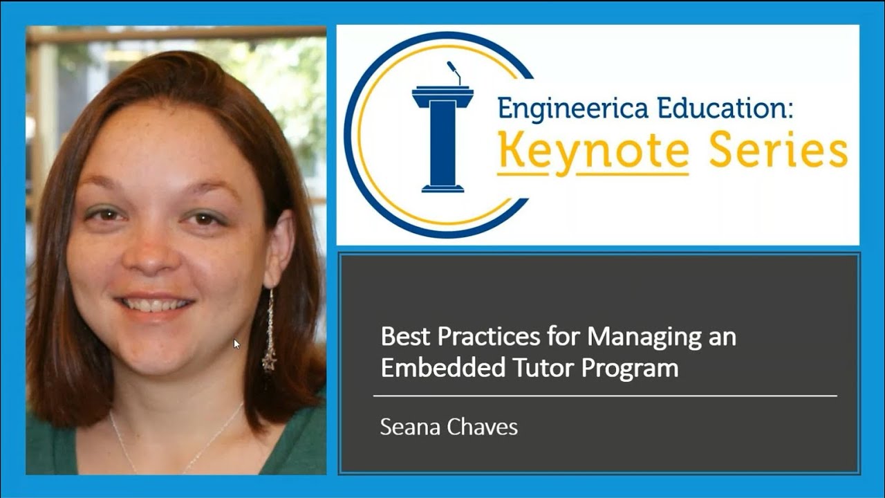 August 2025 Keynote Series - Best Practices for Managing an Embedded Tutor Program