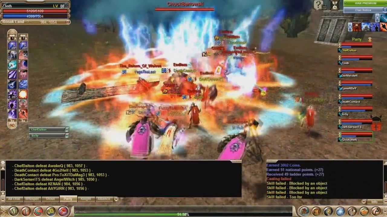 Endless(Nuance) Clan Euko Knight Mage ™ Pk Movie Part II |HD|
