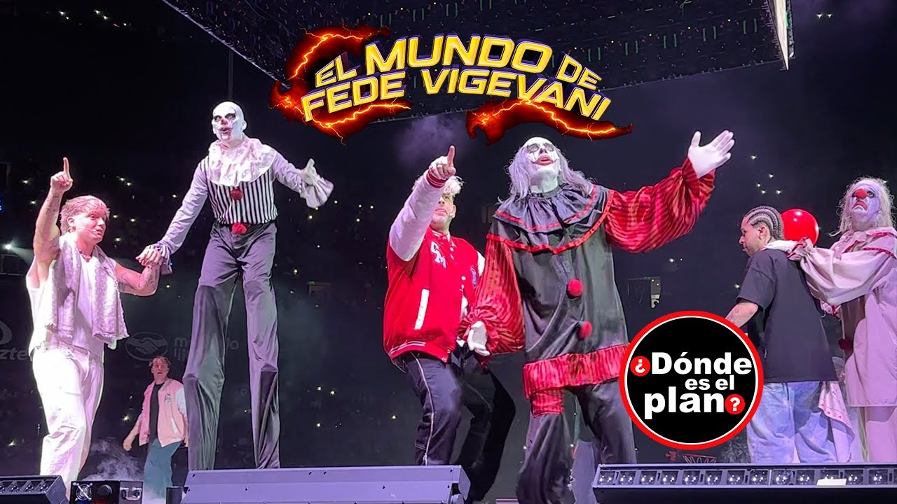 Los Payasos de la Deep Web MINIMINI DUFFY DINDON LULI  en La Arena CDMX | Mundo de Fede Vigevani