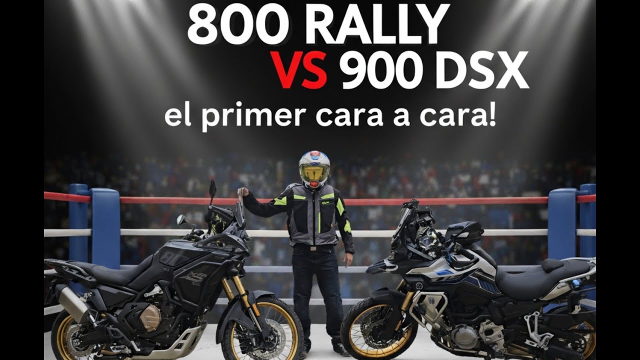 Voge DS800 Rally vs Voge 900 DSX, El Primer Cara a Cara!