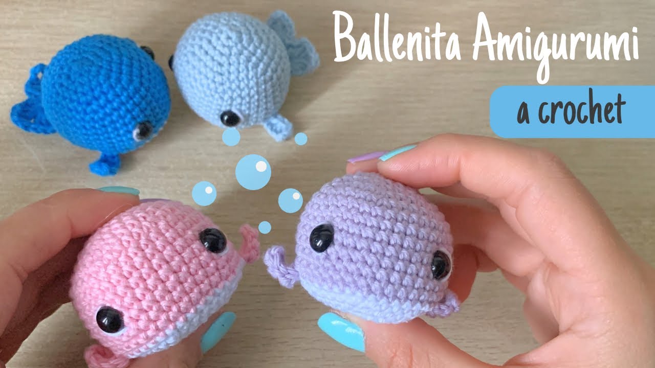 💙Ballenita Amigurumi a Crochet 🐳
