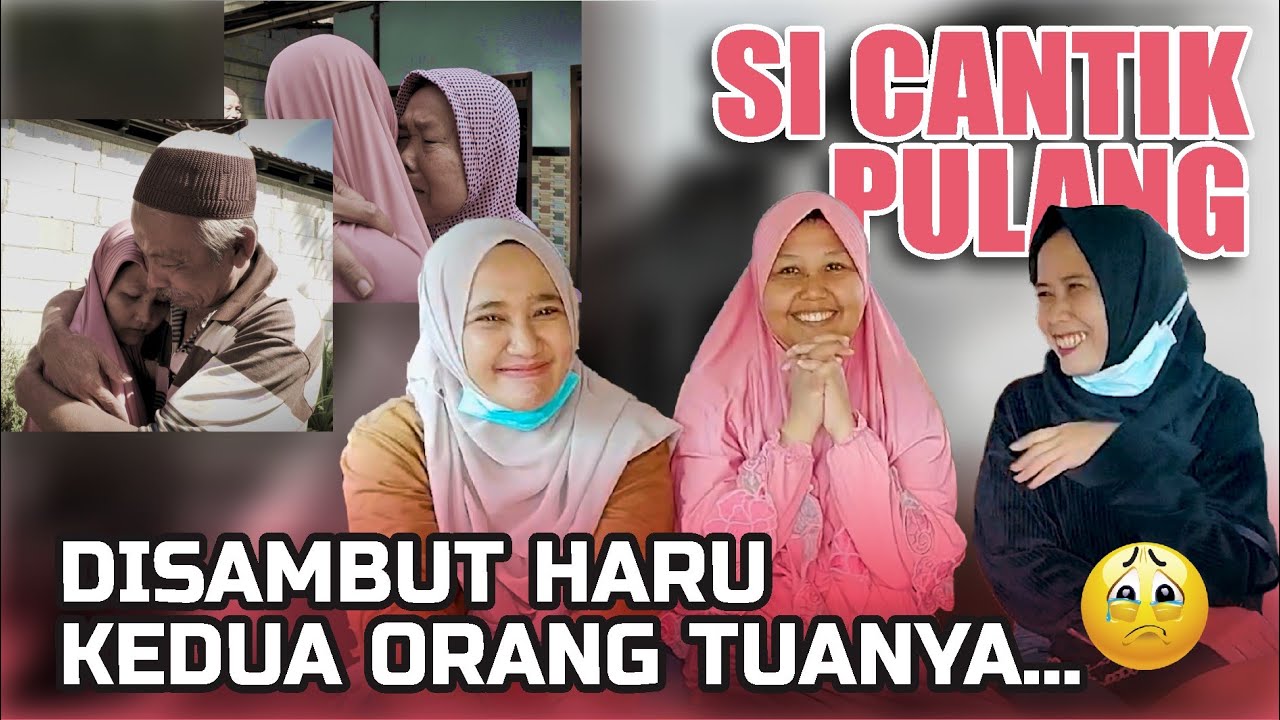 DISAMBUT TANGISAN DAN PELUKAN BAPAK DAN IBUNYA 😭❗💪 SENYUM MEREKAH SI CANTIK
