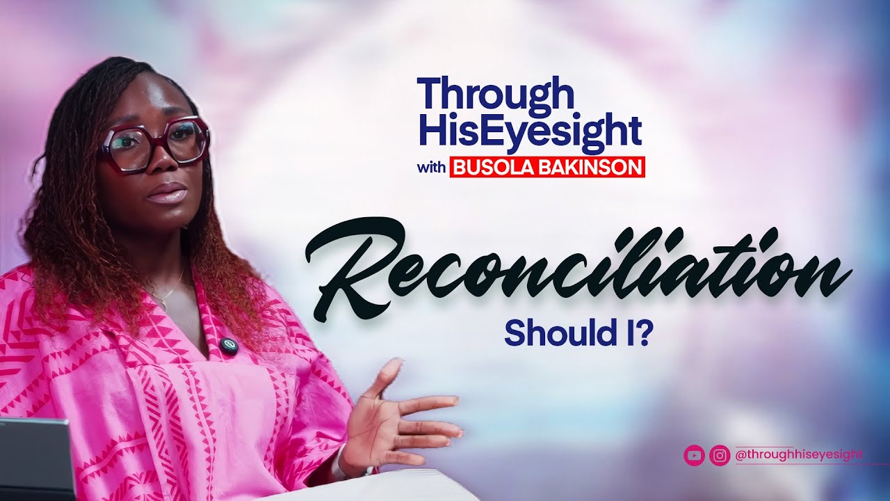 RECONCILIATION || In the ultimate act of reconciliation, God didn’t meet us halfway; He went all in
