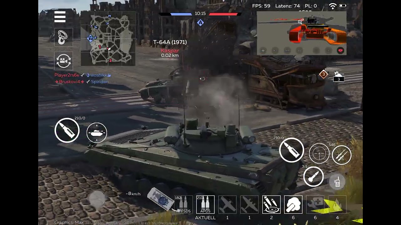 ZSU-23-4M4 Runde 