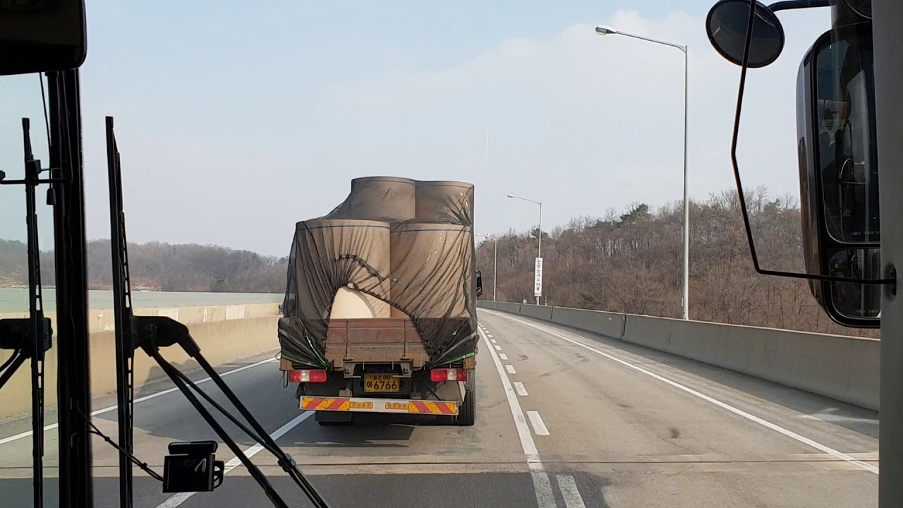 ※우등고속버스※ 중부내륙고속도로 함창 점촌TG 드라이브 영상